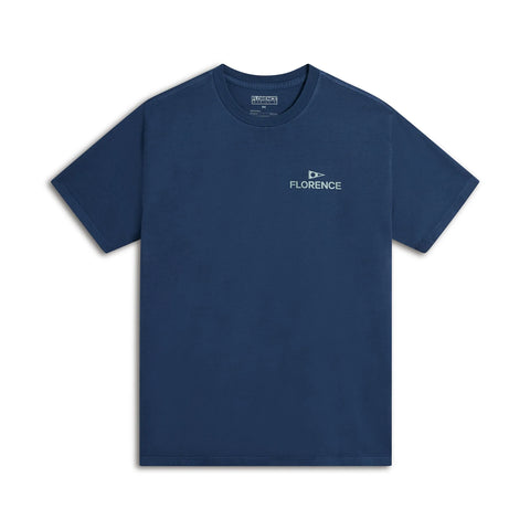 Florence Crew T-Shirt (Dark Blue)