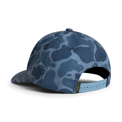 Florence Logo Structured Twill Hat - Marine Camo