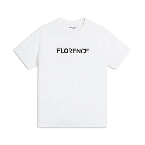 Florence Short Sleeve T-Shirt (White) Hoodie Florence Small