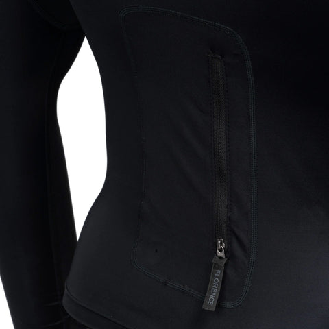 Florence Marine X - Long Sleeve Utility Pocket Hooded Rashguard Wetsuits Florence