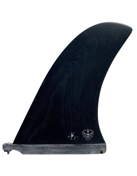 Flying Diamonds - Josh Seemann - Sea Monnster Pivot 10" Single Fin Longboard Fin Flying Diamonds 10" Black 