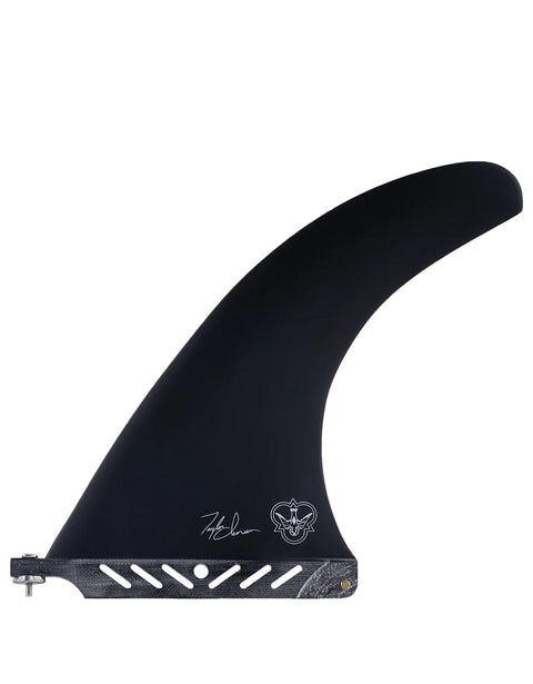 Flying Diamonds - TJ Jensen - TJ Power Drive 8" Center Fin Longboard Fin Flying Diamonds 8" Black 