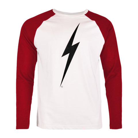 Forever Chilli Pepper Red Long Sleeved T-Shirt - Lightning Bolt Surf Co T-Shirt Lightning Bolt Small Red 