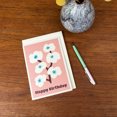 Greetings card - Blossom Tree