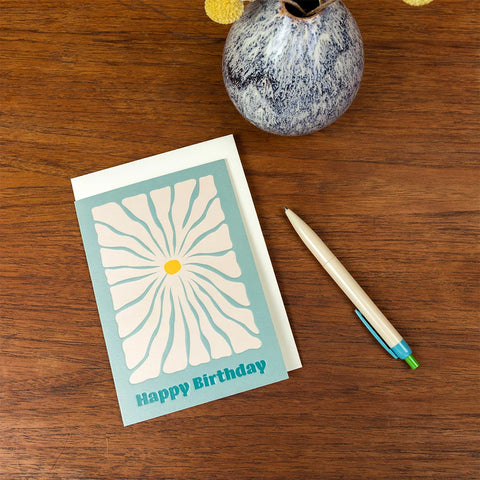 Greetings card - Flower Power