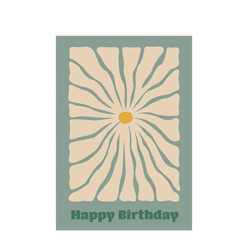 Greetings card - Flower Power
