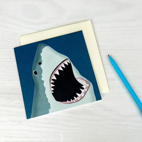 Greetings card - Shark