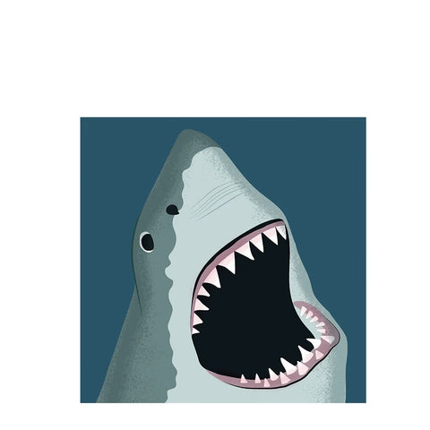 Greetings card - Shark