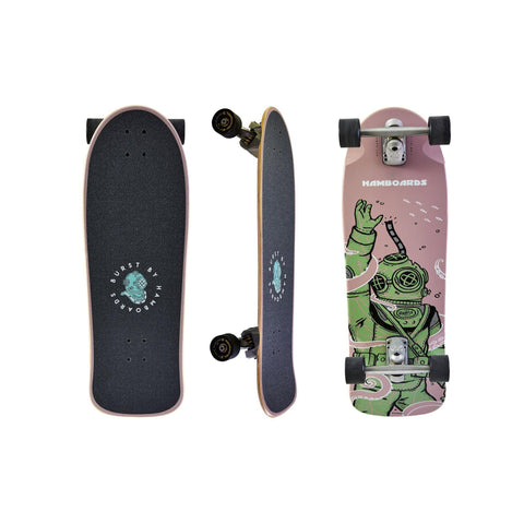 Hamboards - 32" The Burst - Deep Diver Skateboards Satorial Supplies