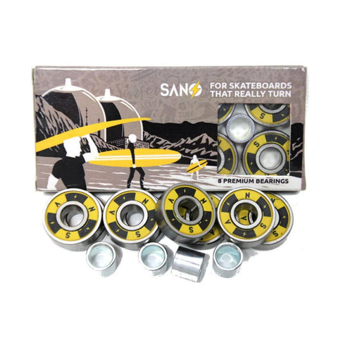 Hamboards - San-O Bearing Set Skateboard Bearings Satorial Supplies