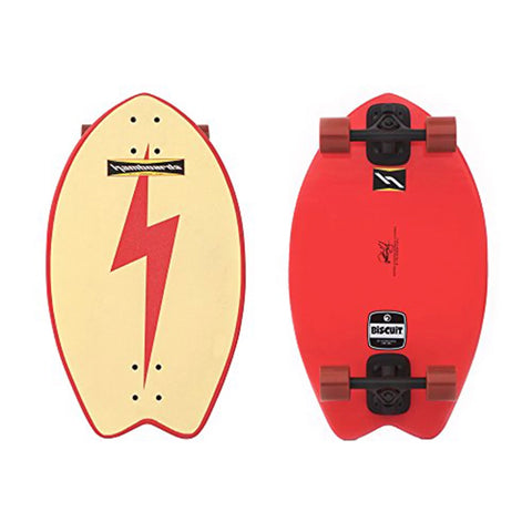 Hamboards - 24" The Biscuit - Red Bolt Skateboards Satorial Supplies