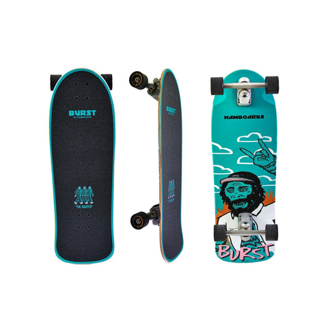 Hamboards - 32" The Burst - Squatch Skateboards Satorial Supplies