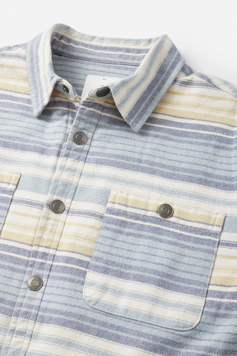 Harold Stripe Jacket - Airforce Blue - Katin Shirts Katin   