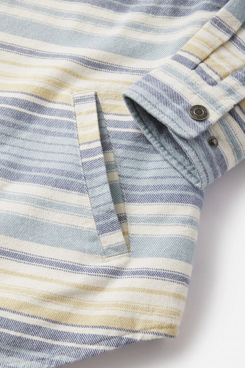 Harold Stripe Jacket - Airforce Blue - Katin Shirts Katin   
