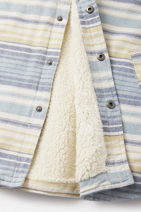 Harold Stripe Jacket - Airforce Blue - Katin Shirts Katin   