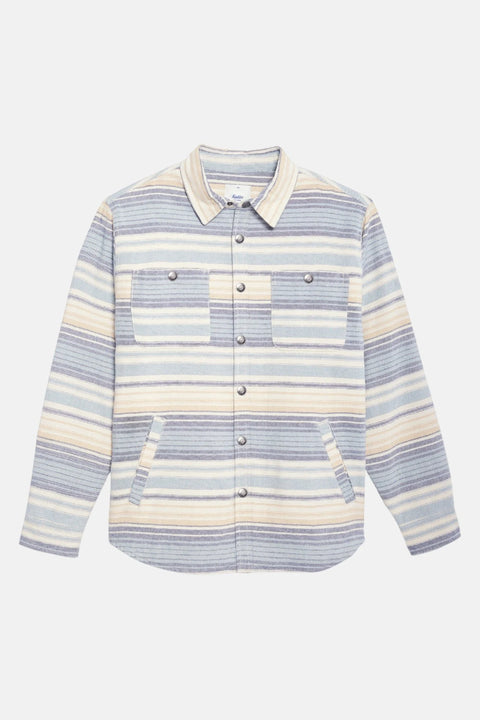 Harold Stripe Jacket - Airforce Blue - Katin Shirts Katin Small  