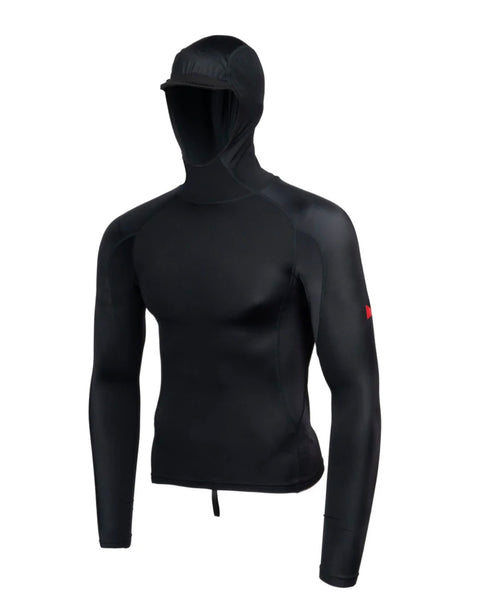 Florence Marine X - Long Sleeve Utility Pocket Hooded Rashguard Wetsuits Florence