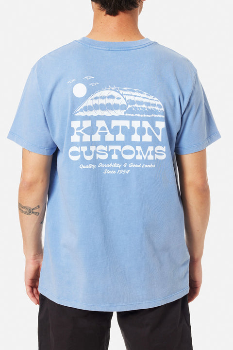 Drainer Tee - Katin T-Shirt Katin Blue Small