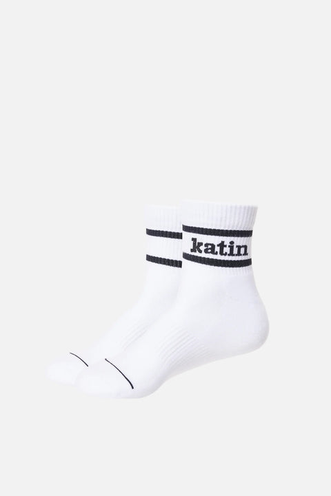 Fellow Quater Sock - One Size - Katin Sock Katin White