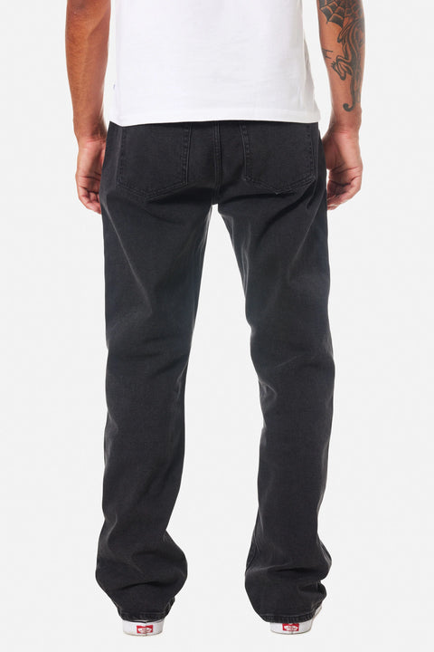 George 64 Relaxed Jeans - Washed Black - Katin Pants Katin   