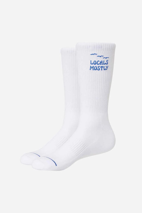 Locals Sock - One Size - Katin Sock Katin White