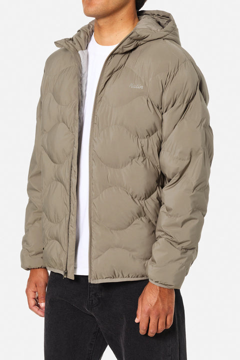 OTG Henson Hooded Puffer - Grey Rock - Katin