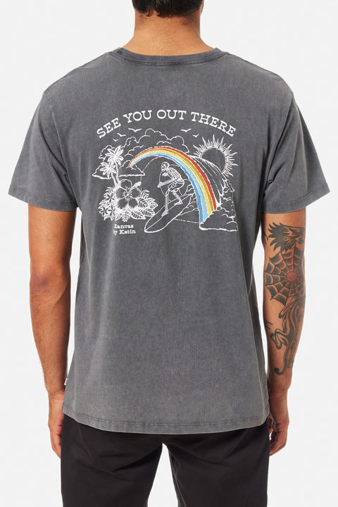 SHANGRI-LA TEE - Katin T-Shirt Katin Black Wash Small