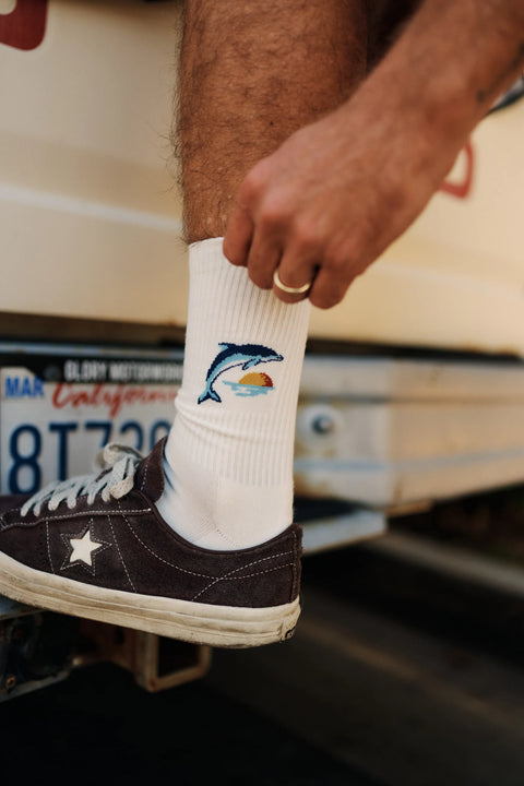 Dolphin Sock - One Size - Katin Sock Katin