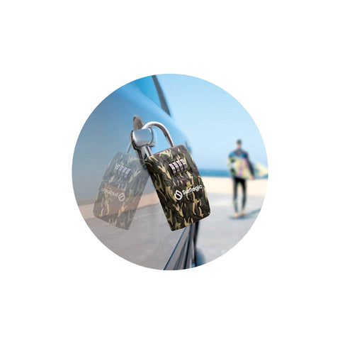 Key Lock - Lockbox For Keys - MAXI Camo - Surflogic Lockbox Surflogic   