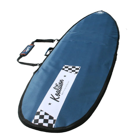 Koalition 5mm Surfboard Bag - Checker Blue - Multiple Sizes Surfboard Bag Koalition Fins 6'3"  