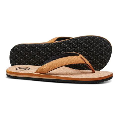 Foamlife Mens Flip Flops - MULLY CORK Flip Flops Foamlife   