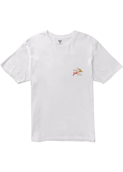 Miyashiro Swell Seekers Organic Tee - White - Vissla T-Shirt VISSLA   