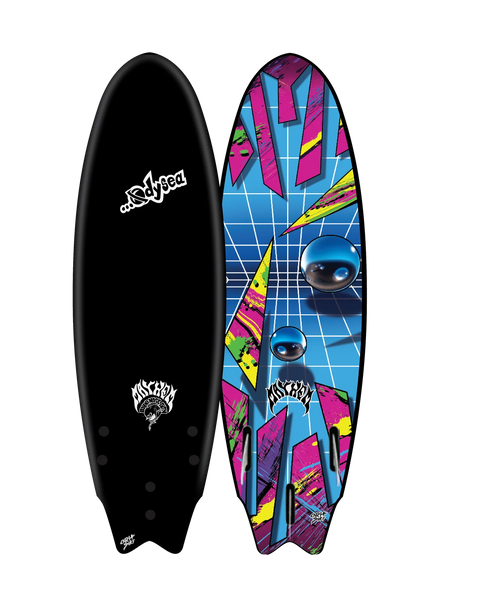 Catch Surf Foam Surfboard - LOST RNF 6'5 - Black Surfboard Catch Surf   