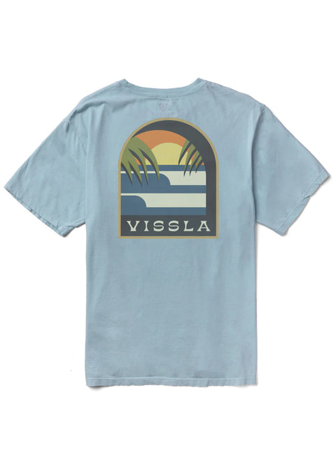 Out The Window Premium Pocket Tee - Vissla T-Shirt VISSLA Small Blue 