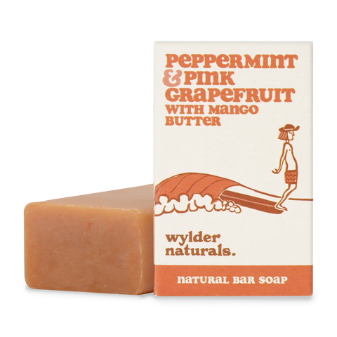 Wylder Naturals Natural Soap - Peppermint & Pink Grapefruit Skincare Wylder Naturals