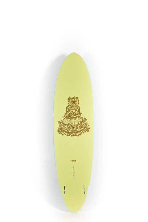 Crime Surfboards - Zephyr Ando x NPJ 7’0" -  Sea Foam / Avo