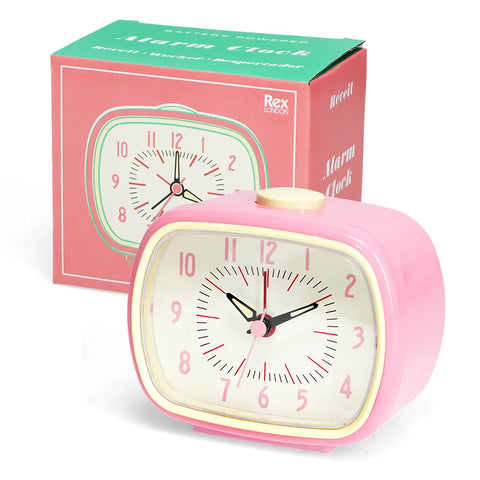 Retro alarm clock - Pink