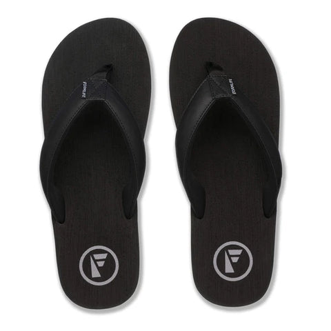 Foamlife Mens Flip Flops - SEALES Flip Flops Foamlife UK 7 Black 