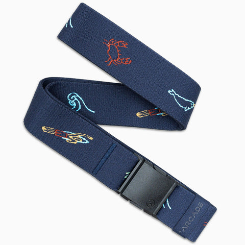 Arcade Belt - Save The Waves Surf Belt Arcade Belts Blue