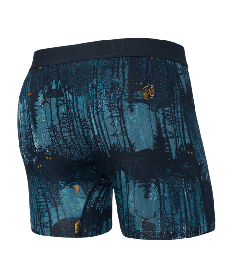 Saxx Underwear - Vibe Super Soft Boxer - Forest Walk Boxers Saxx