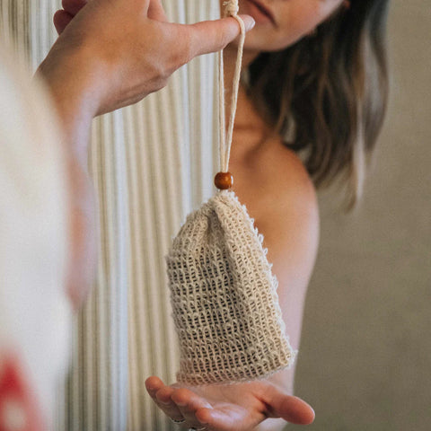 Wylder Naturals Natural Soap - Plant Fibre Soap Bag