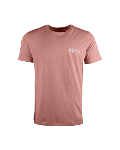 Solid Hue T-Shirt  - Lightning Bolt Surf Co T-Shirt Lightning Bolt Small Pink 