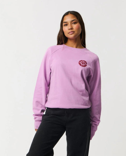 Surf Puff Raglan Relaxed Fleece - Rip Curl Sweatshirt Rip Curl