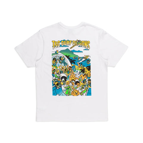 Town & Country - Jon Series Stoke Tee - White