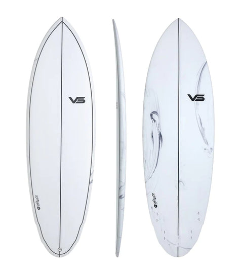 Vessel - Zephyr Hybrid Shortboard - 6'8 Marble Surfboard Vessel 6'8"  