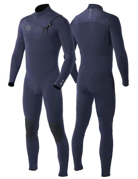 Vissla Mens Wetsuit / 5/4mm Thick / Model: Seven Seas II Full Chest Zip / Dark Slate Colour Wetsuits VISSLA   