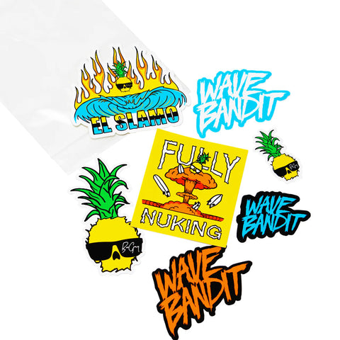 Catch Surf - WB Sticker Pack Surf Accessories Satorial Supplies