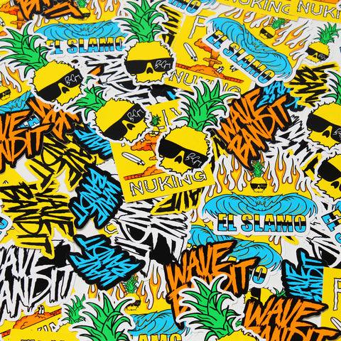 Catch Surf - WB Sticker Pack Surf Accessories Satorial Supplies