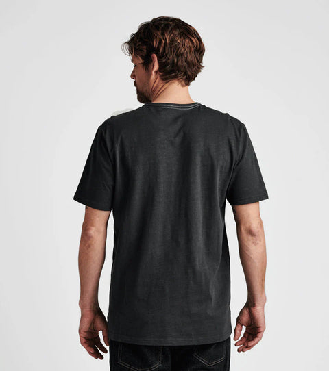 Well Worn Mid Organic Knit Top - Charcoal T-Shirt Roark