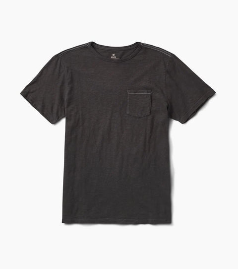Well Worn Mid Organic Knit Top - Charcoal T-Shirt Roark Charcoal Small